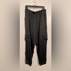 Arula Satin Cargo Pants